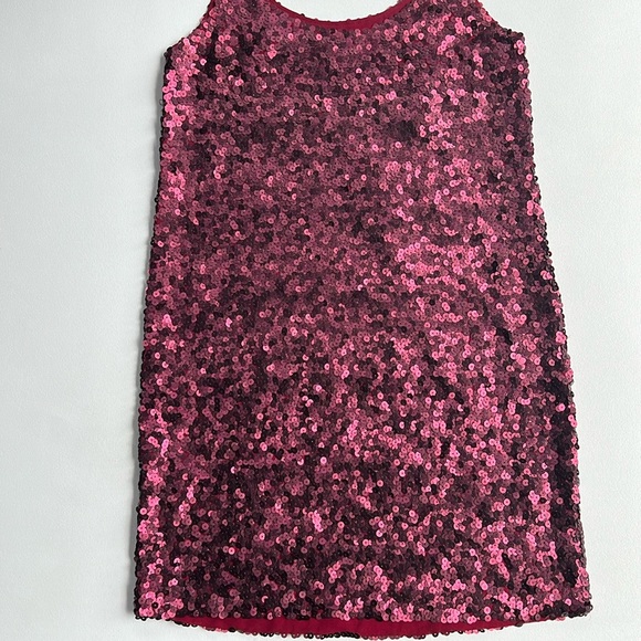 Theory dress‎ Dark Red Allegra Sequin party mini evening glam statement size 0 - Picture 6 of 8